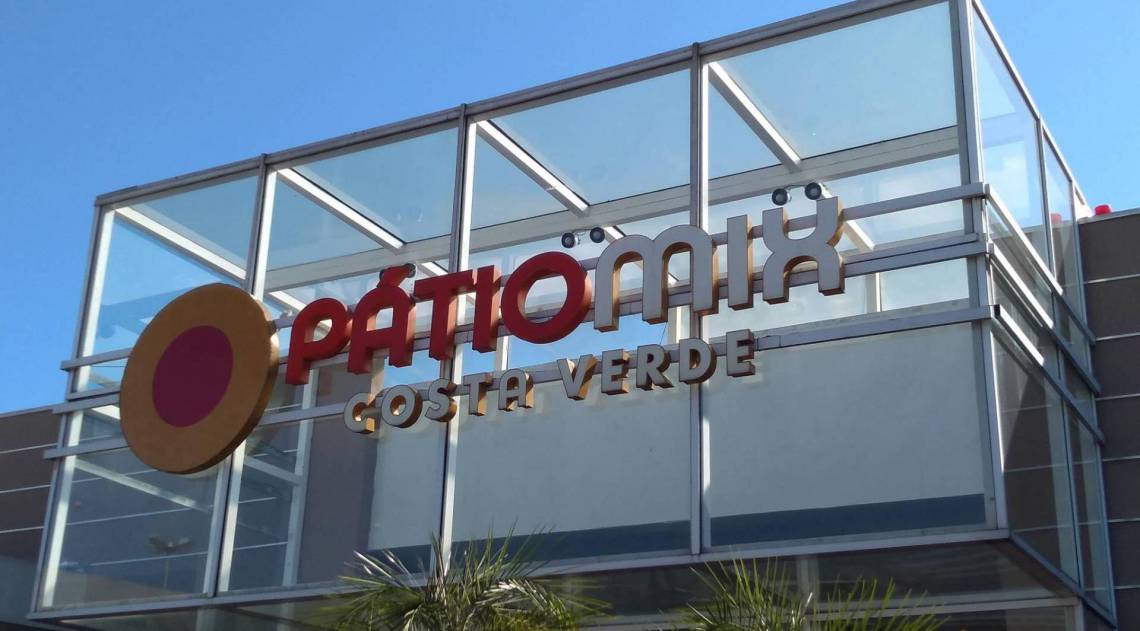 Fachada do shopping: incêndio foi controlado rapidamente, segundo informações da assessoria - Reprodução internet