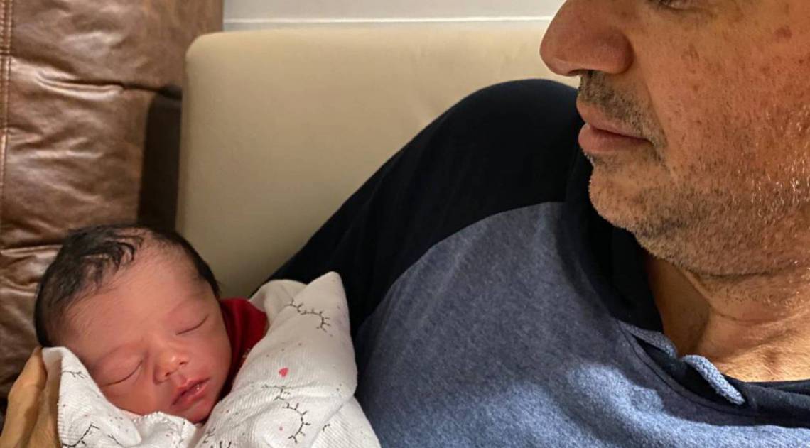 Nasce Luiza, a primeira filha de Jorge Vercillo - Divulgação