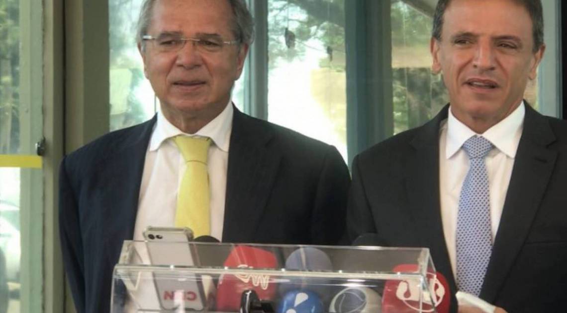 Guedes prometeu mais digitaliza&ccedil;&atilde;o no servi&ccedil;o p&uacute;blico; contrata&ccedil;&otilde;es ser&atilde;o somente para &aacute;reas consideradas estrat&eacute;gicas - Reprodu&ccedil;&atilde;o