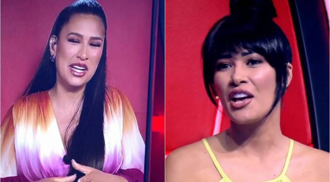 Simone ironiza cabelo de Simaria no The Voice Kids - Reprodução / TV Globo