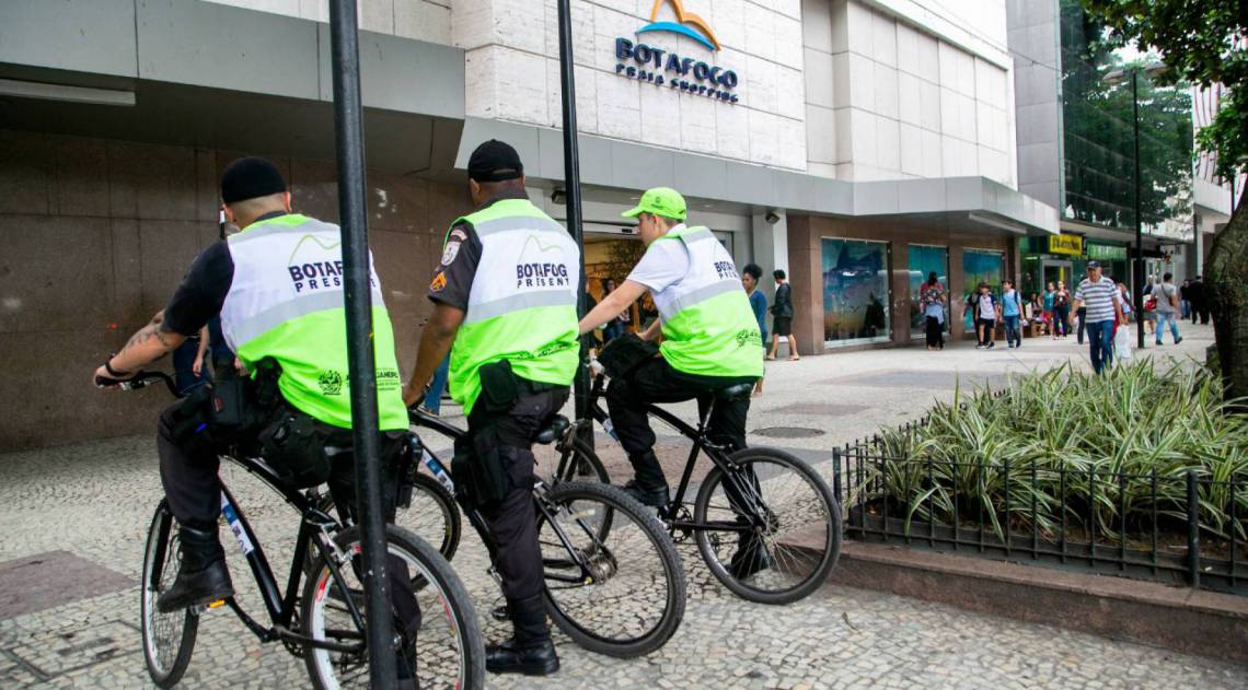 Operação Botafogo Presente completa um ano e reduz 70% os crimes de rua no bairro - Divulgação / Segurança Presente 