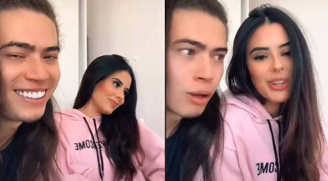 Whindersson Nunes faz v&iacute;deos com influenciadora e f&atilde;s especulam casal - Reprodução Internet