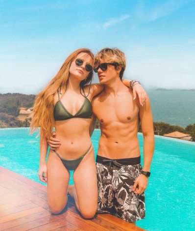 Larissa Manoela e Leo Cidade - ReproduÃ§Ã£o