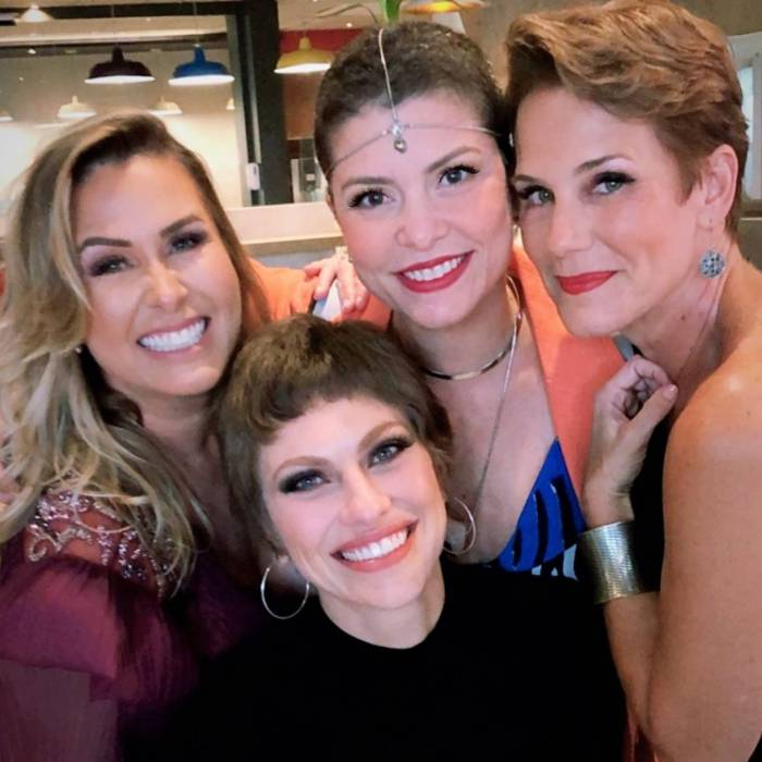 Andréa Sorvetão, Andrea Veiga, Bárbara Borges e  Lana Rhodes - Reprodução