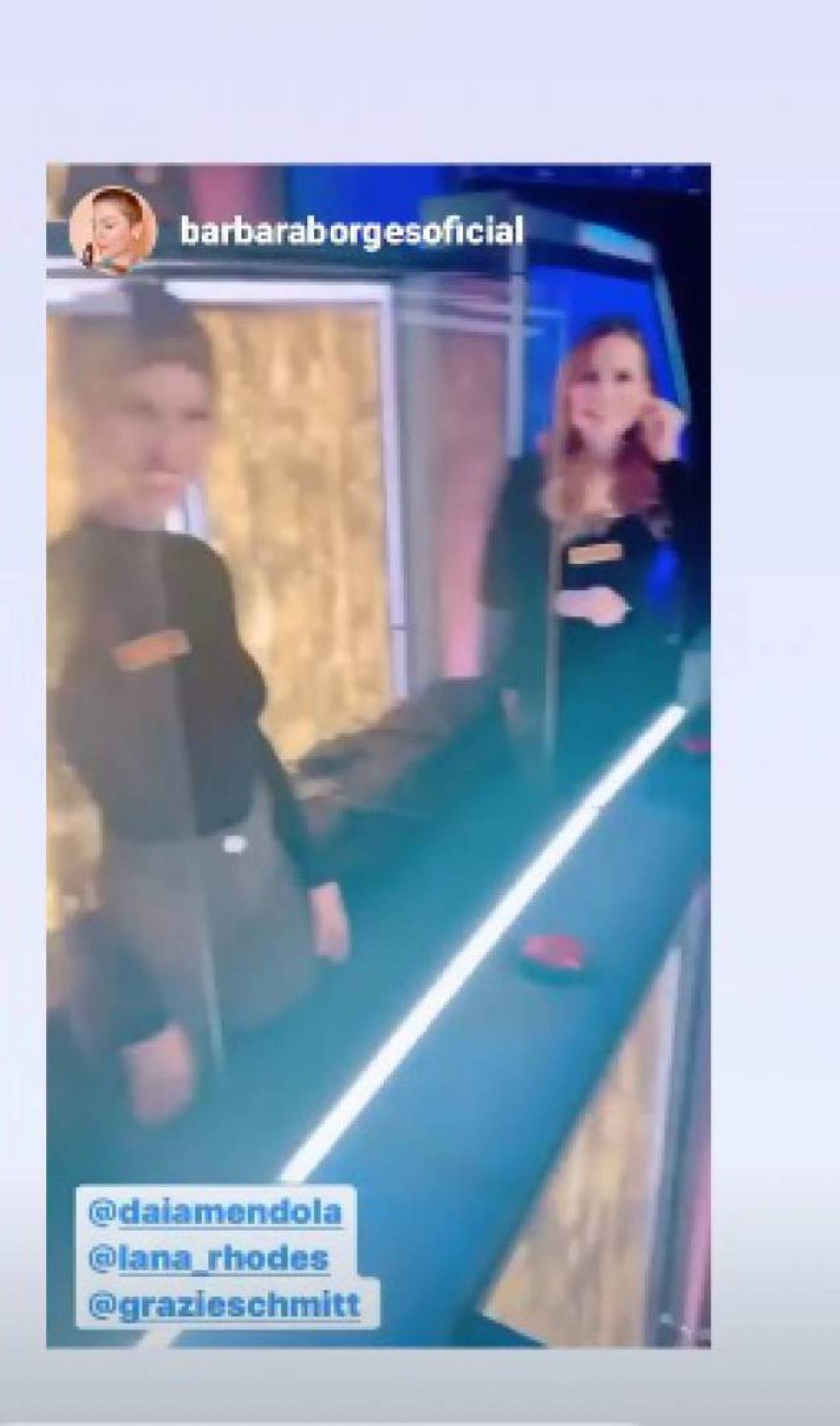 Ex-paquitas no programa da Xuxa