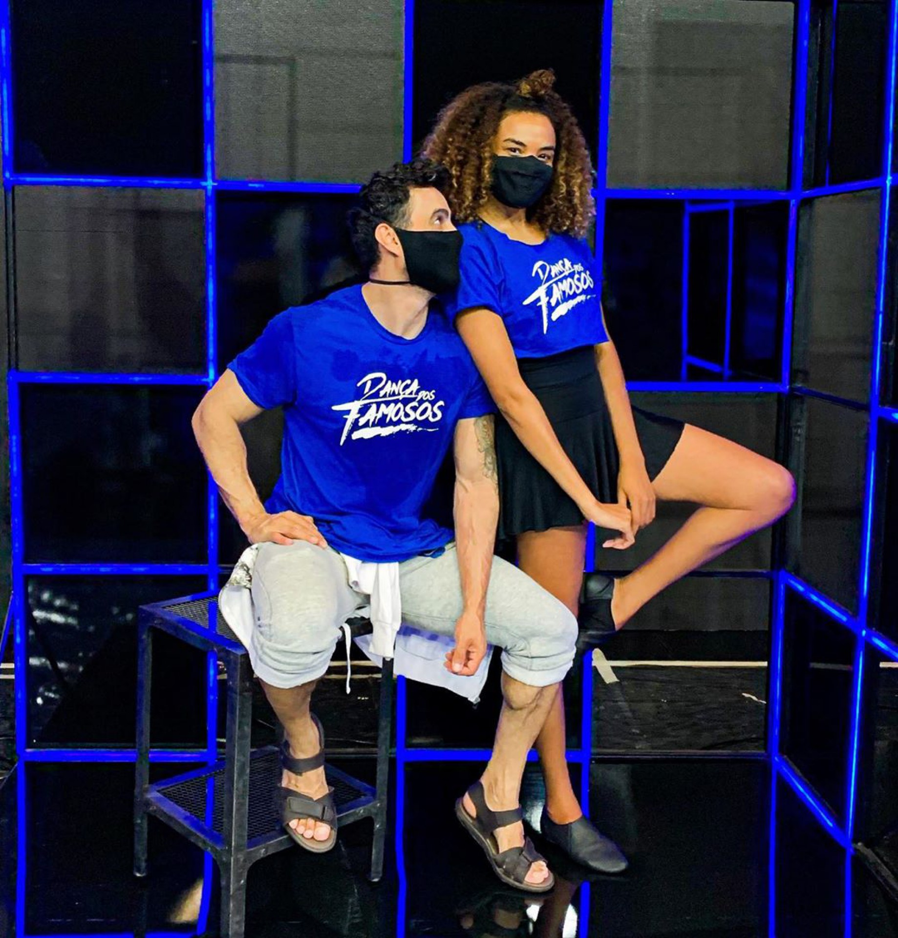 Lucy Ramos e Leo Santos
 - Reprodução