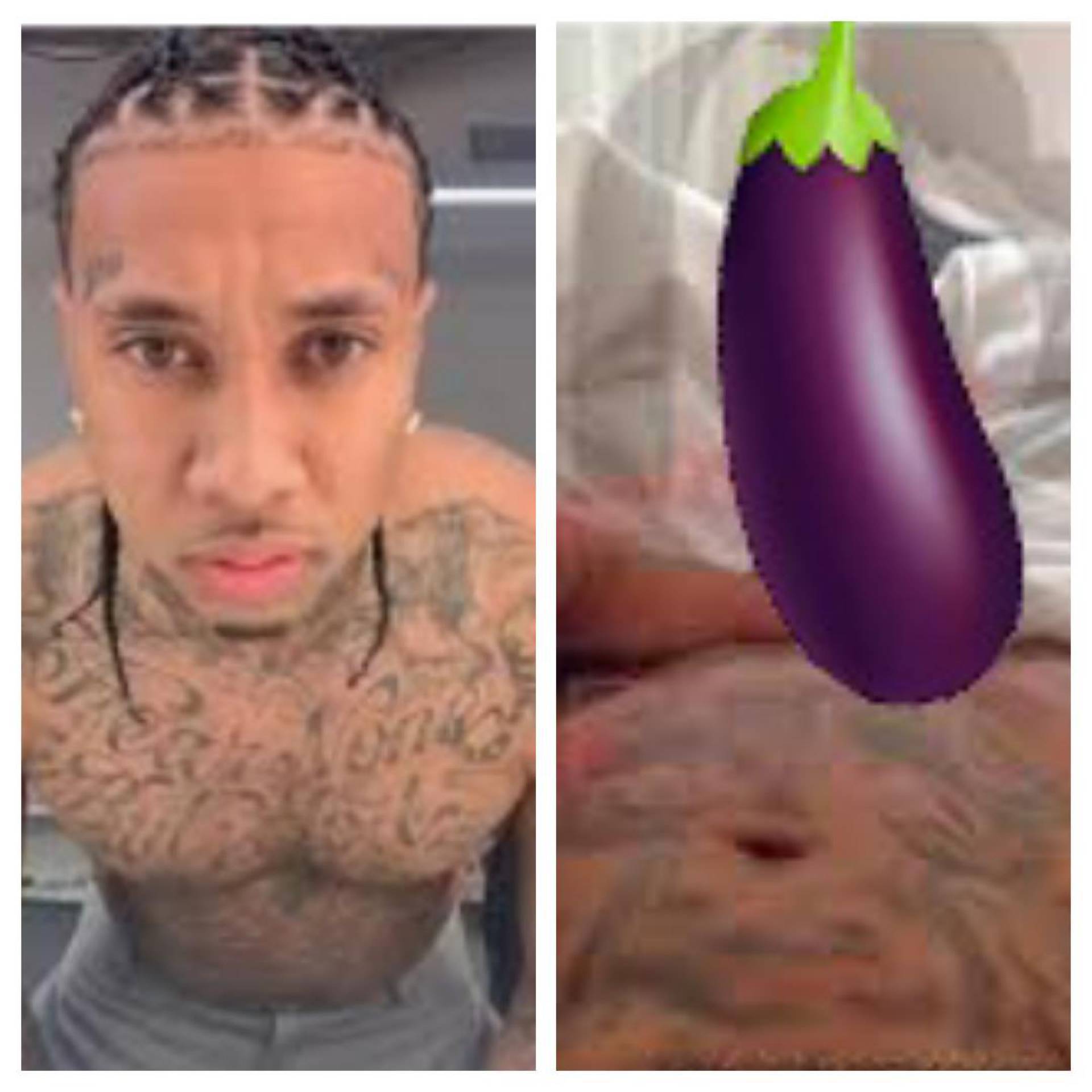 Fans nude only tyga Tyga's penis. 