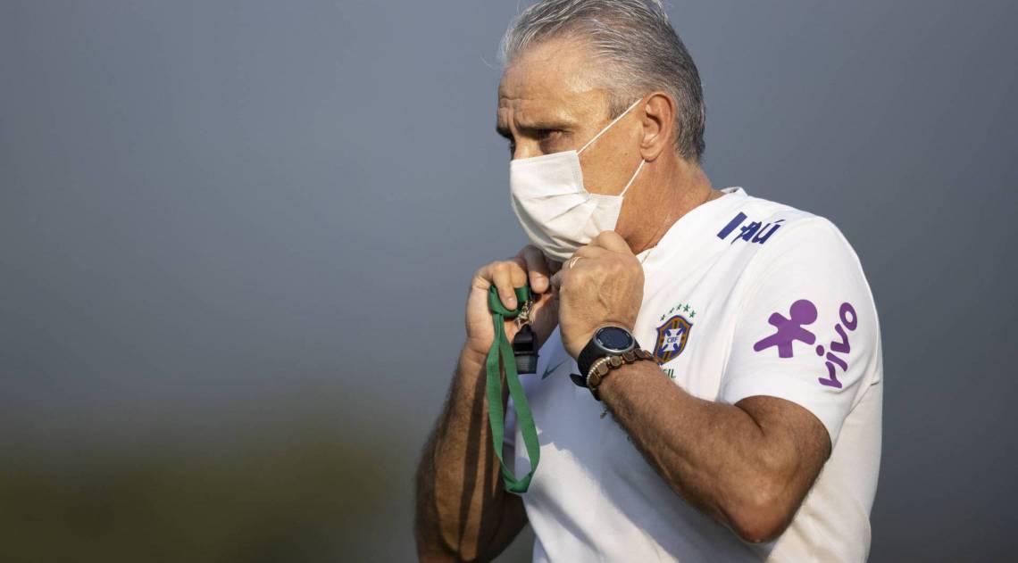Tite, t&eacute;cnico da sele&ccedil;&atilde;o brasileira - Lucas Figueiredo/CBF