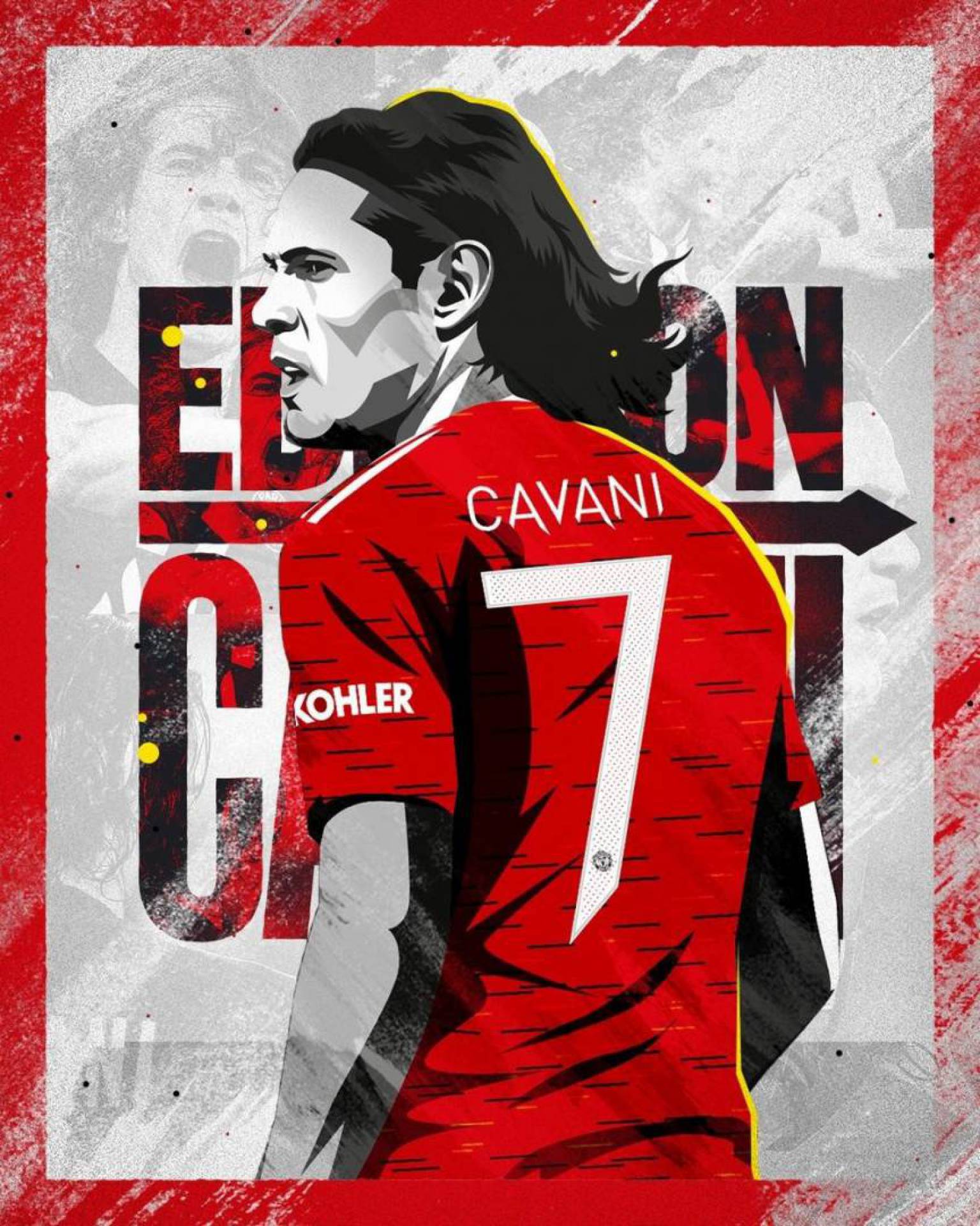 O uruguaio Cavani é anunciado pelo Manchester United
