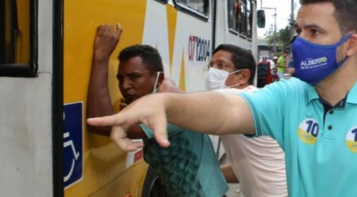 Capitão Alberto Neto do Republicanos sacou uma arma durante assalto - Divulgação