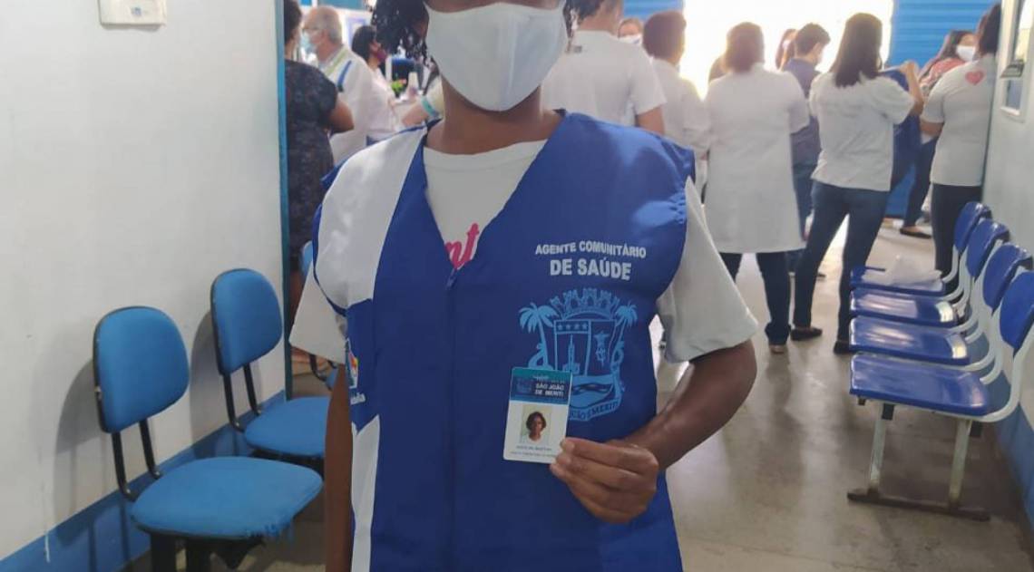 Agente Comunitária de Saúde Jaqueline Monteiro