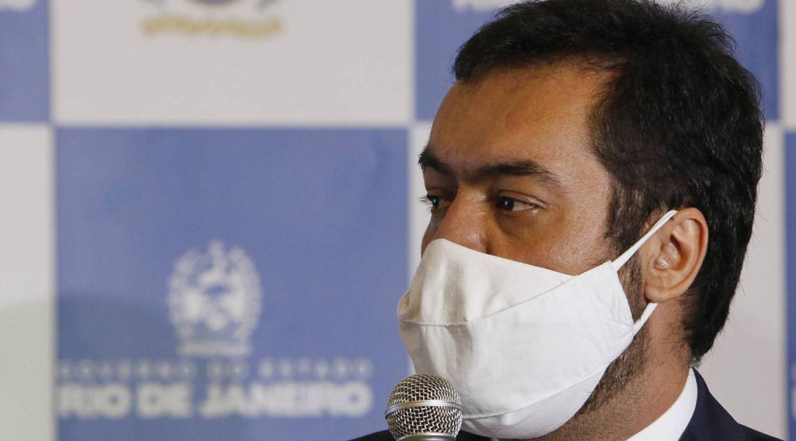 Governador em exerc&iacute;cio do Rio de Janeiro, Cl&aacute;udio Castro - Reginaldo Pimenta / Agencia O Dia