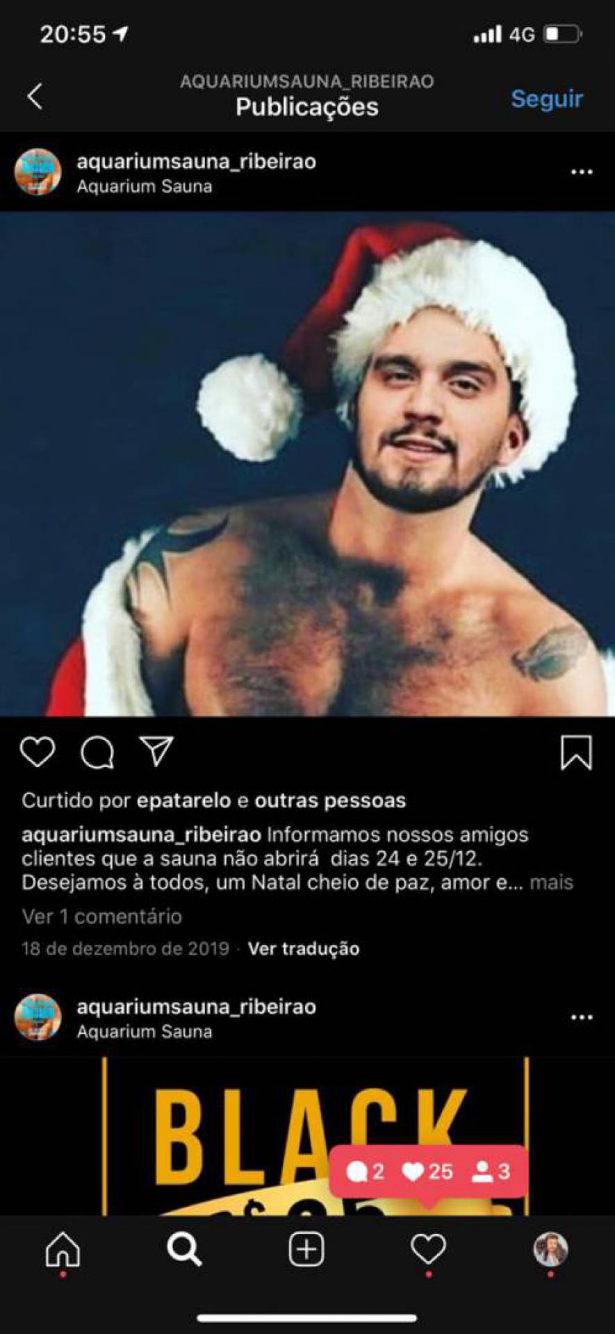 Luan Santana aparece em anúncio de sauna gay - Divulgação