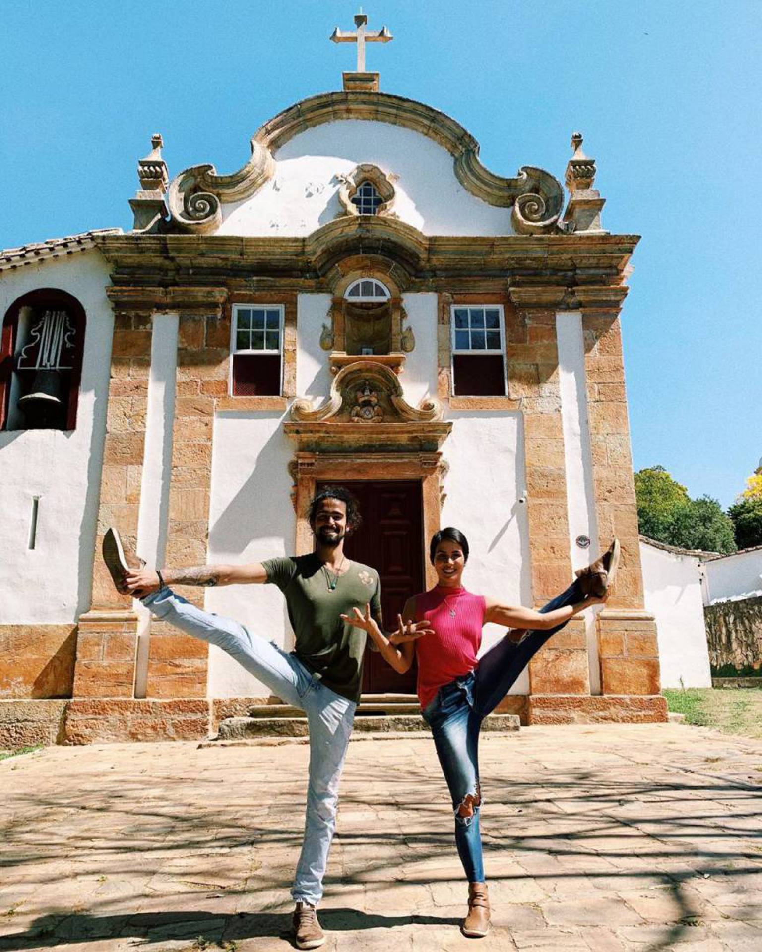 Pérola Faria e Caio