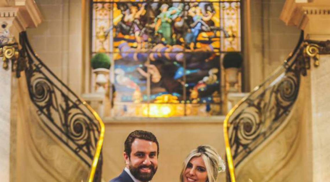 Juliana Kelling se casa com Michael Magno - Divulgação 