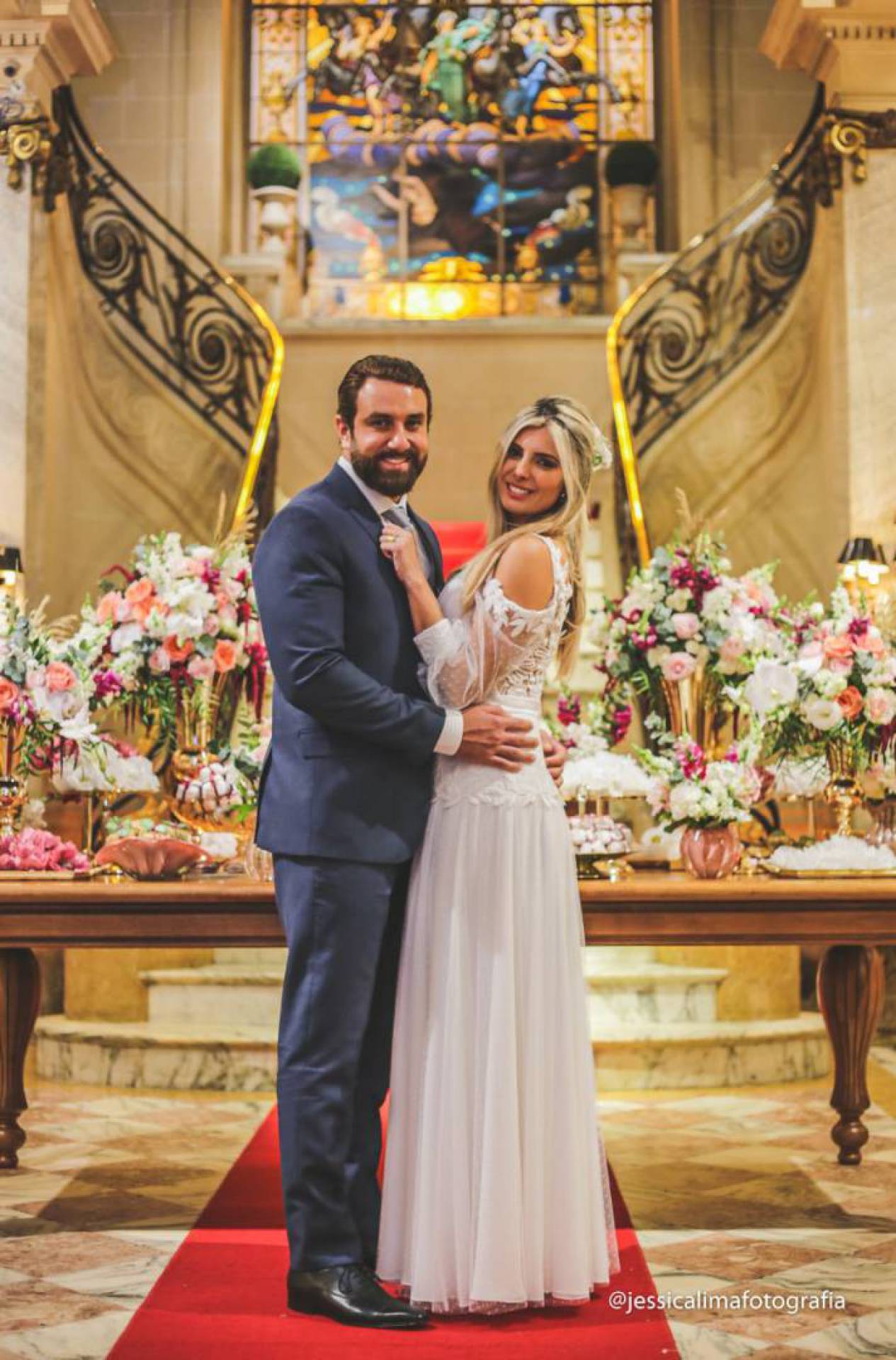 Juliana Kelling se casa com Michael Magno