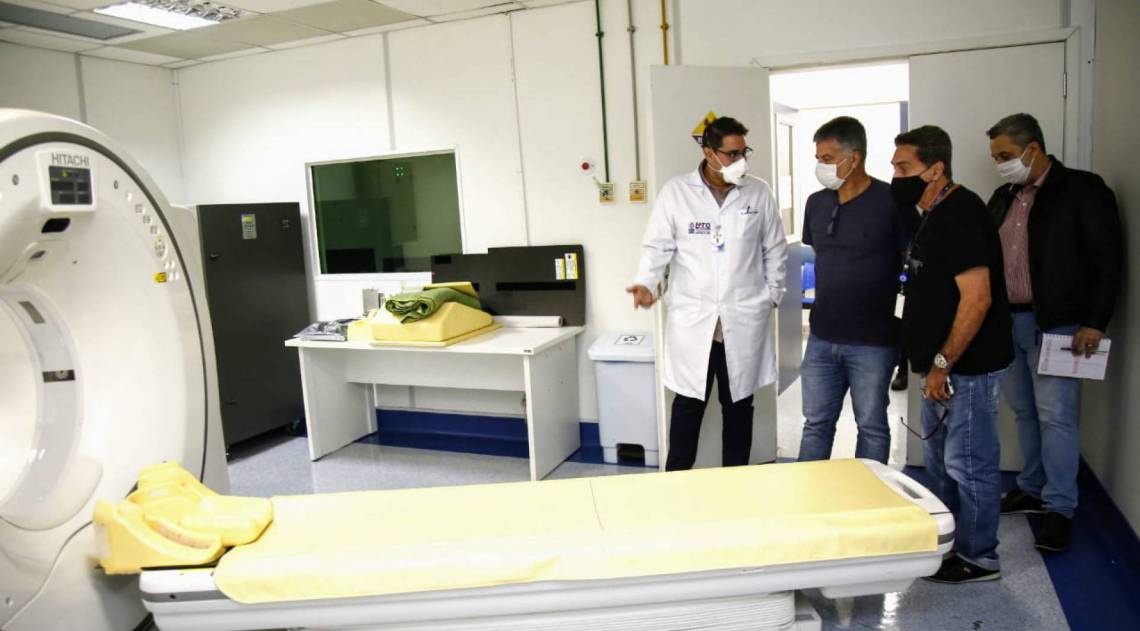 Secretário de estado de Saúde esteve no Hospital Estadual de Traumatologia e Ortopedia Baixada - Divulgação