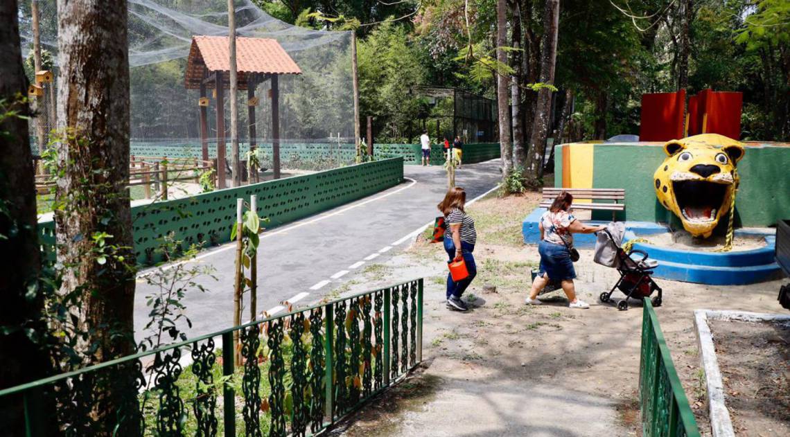 O Zool&oacute;gico de Volta Redonda atraiu muitos visitantes no feriado desta segunda-feira, dia 12.