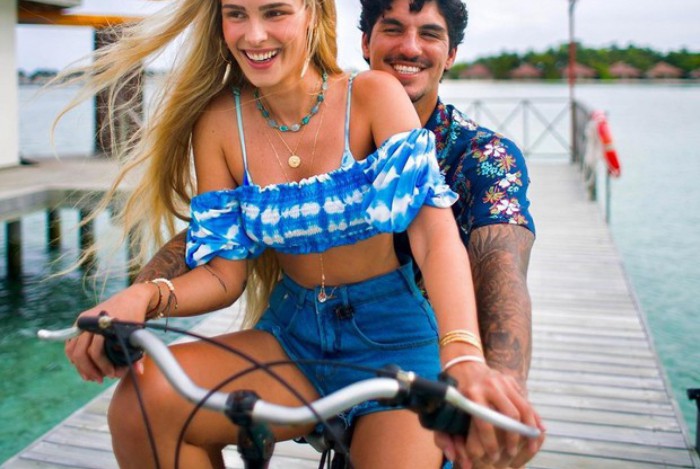 Yasmin Brunet e Gabriel Medina - Reprodução Instagram