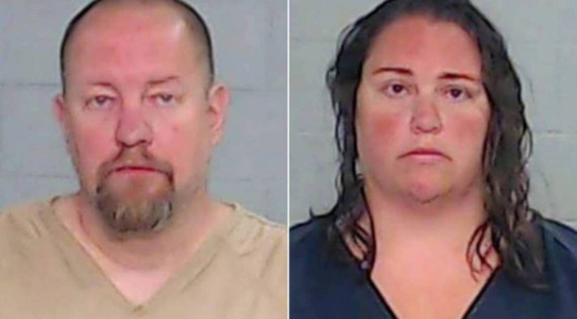 Daniel e Ashley Scharwatz, agora presos, podem ser condenados à morte caso forem punidos pela pena máxima - New York Post/Divulgação