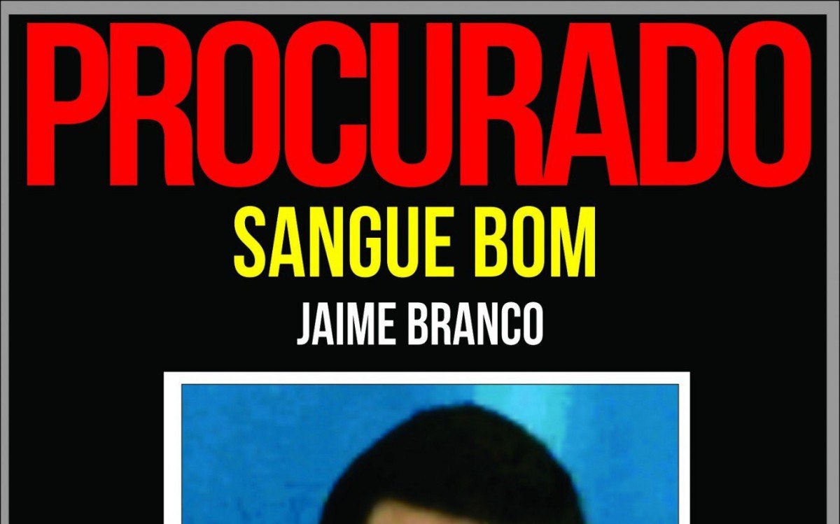 Portal dos Procurados pede informações sobre Jaime Branco - Divulgação