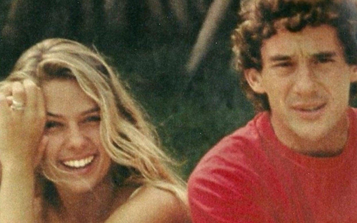 Ayrton Senna e Adriane Galisteu