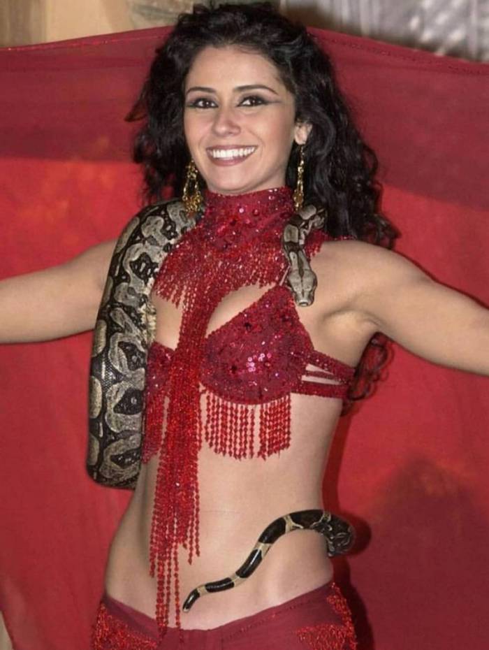 Giovanna Antonelli como a Jade, em 'O Clone' - Reprodução