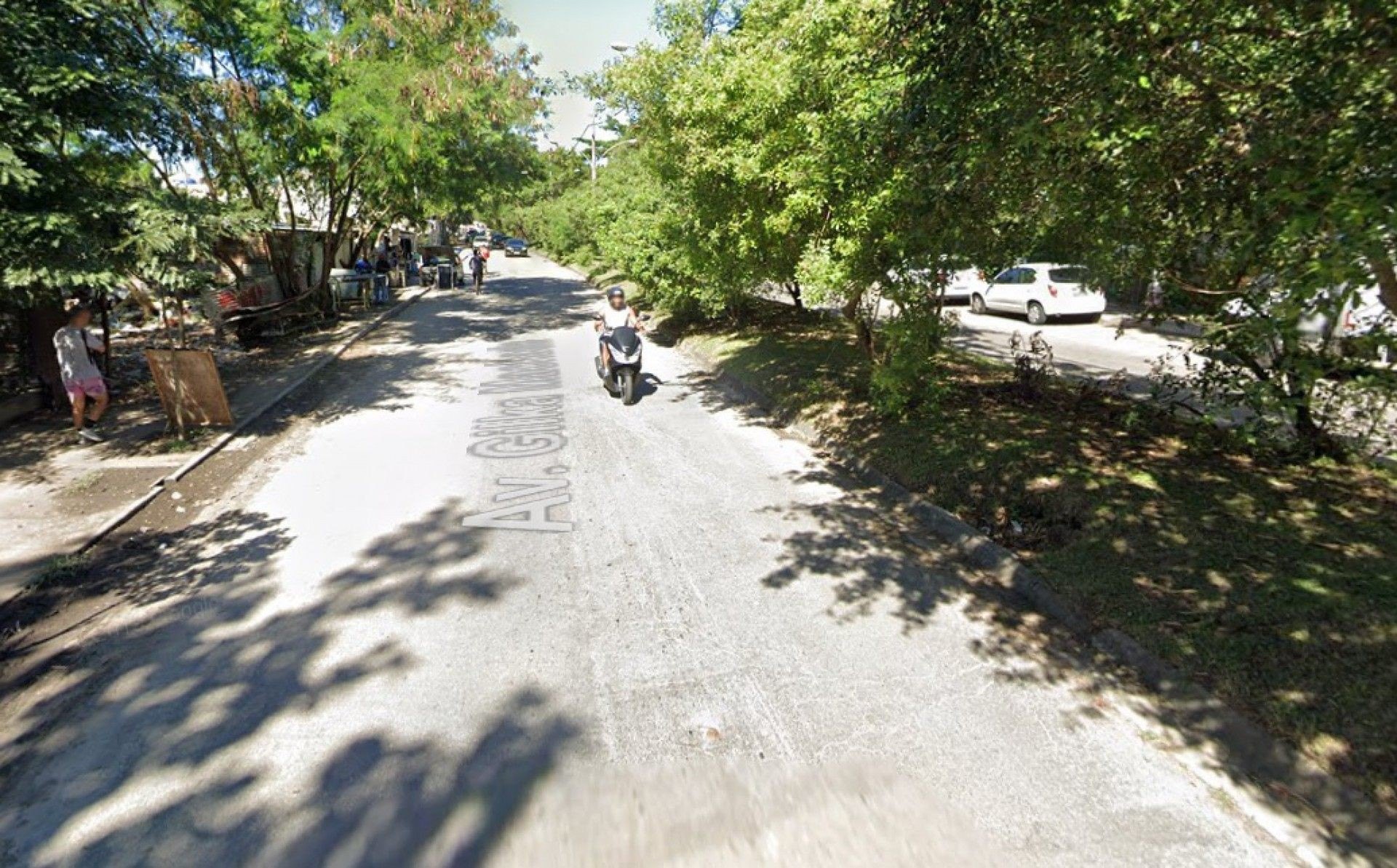 Tentativa de roubo aconteceu na Avenida Gilka Machado - Reprodução/Google Maps