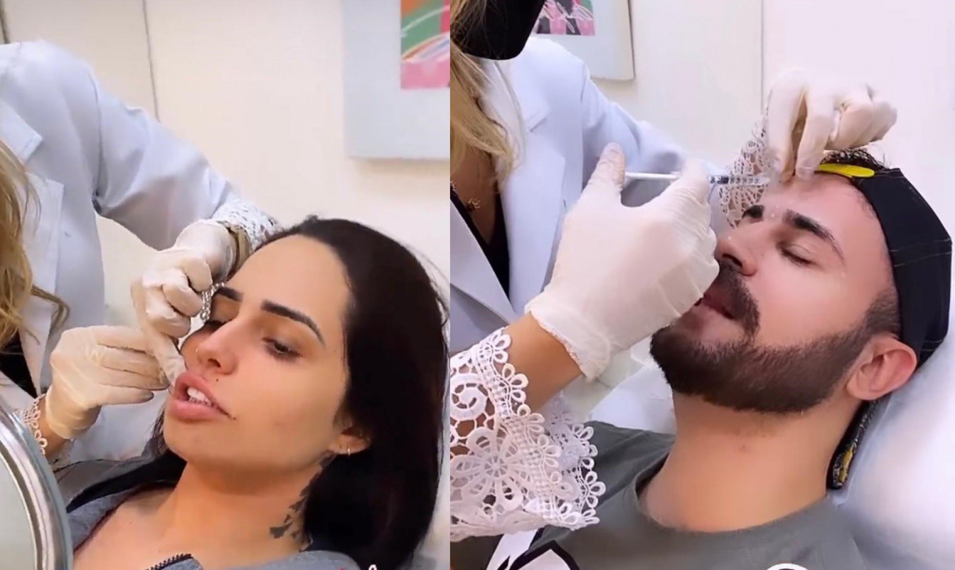 Perlla e Diogo Bottino - Reprodução