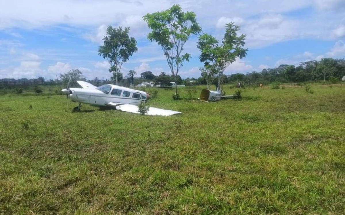 Avião cai no Acre - Reprodução