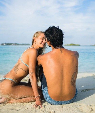 Yasmin Brunet e Gabriel Medina - Reprodução