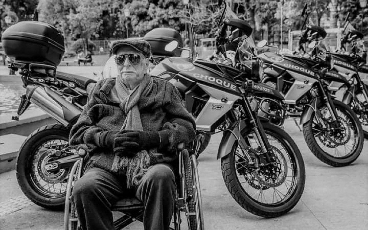 Jucá, de 104 anos, serviu por mais de 40 como policial militar - Divulgação/PMERJ