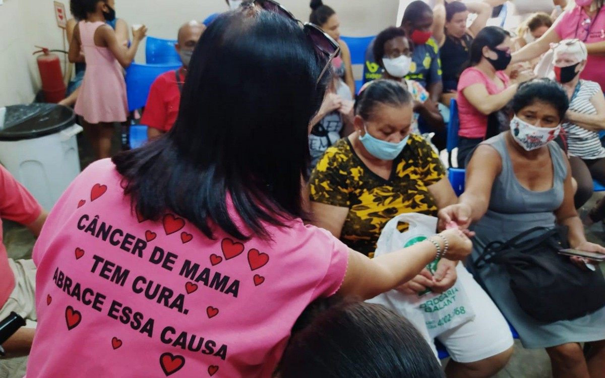 Secretária Municipal de Saúde de Meriti promove palestra sobre o câncer de mama - Divulgação/ PMSJM