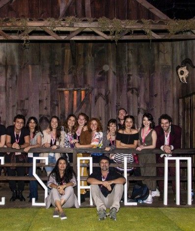 Carlos Manga Jr, Ana Paula Maia e elenco de Desalma - Divulgação / TV Globo