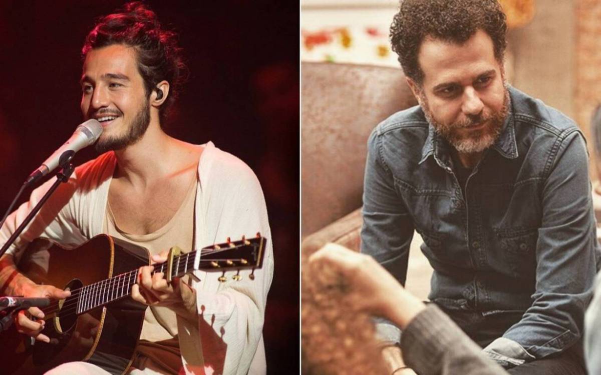 Tiago Iorc e Felipe Simas