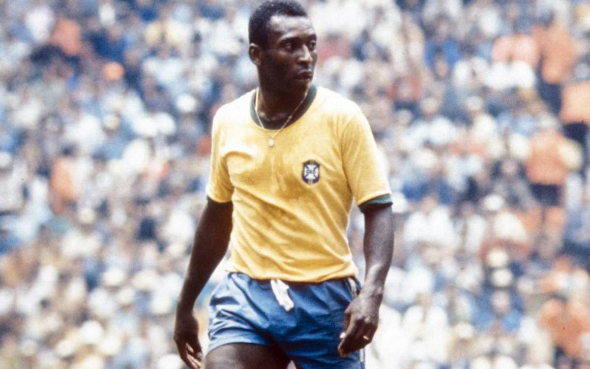 Pelé durante a Copa do Mundo de 1970 - Divulgação