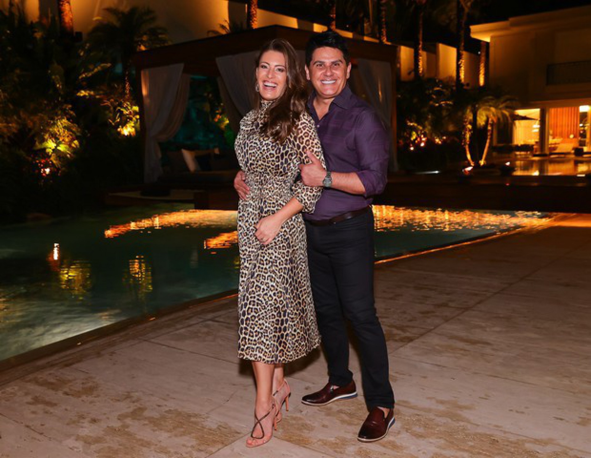 Elaine Mickely e César Filho  - Manuela Scarpa/Brazil News