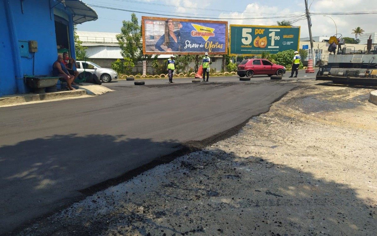 Rua Para&iacute;ba 4, em S&atilde;o Jo&atilde;o de Meriti, trecho que nunca havia sido pavimentado. - Divulga&ccedil;&atilde;o/PMSJM