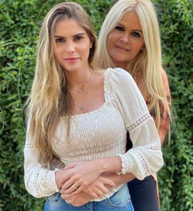 Monique Evans e a filha Barbara Evans - reprodução - instagram