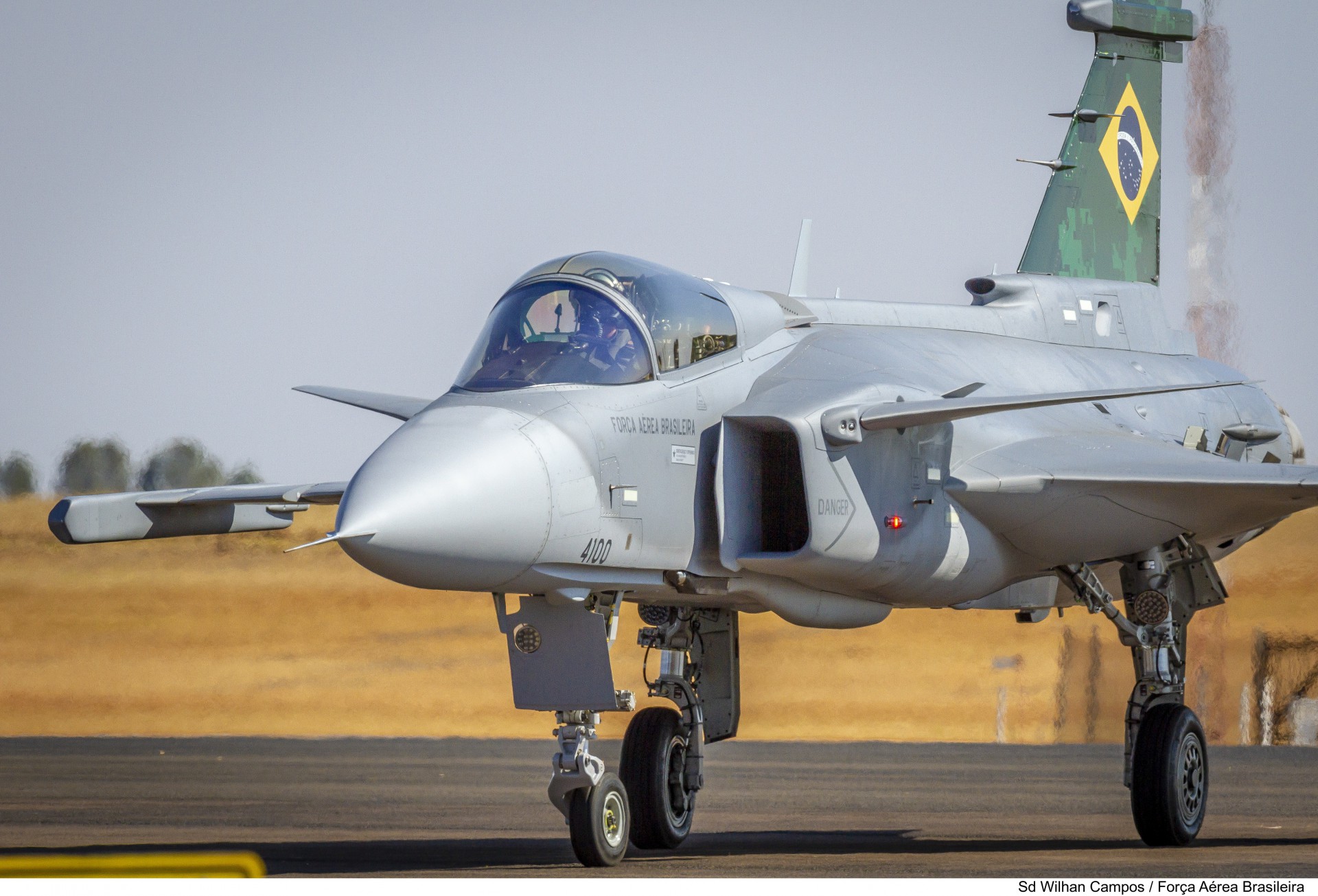 Aeronave multimissão F-39 Gripen - Divulgação / Força Aérea Brasileira