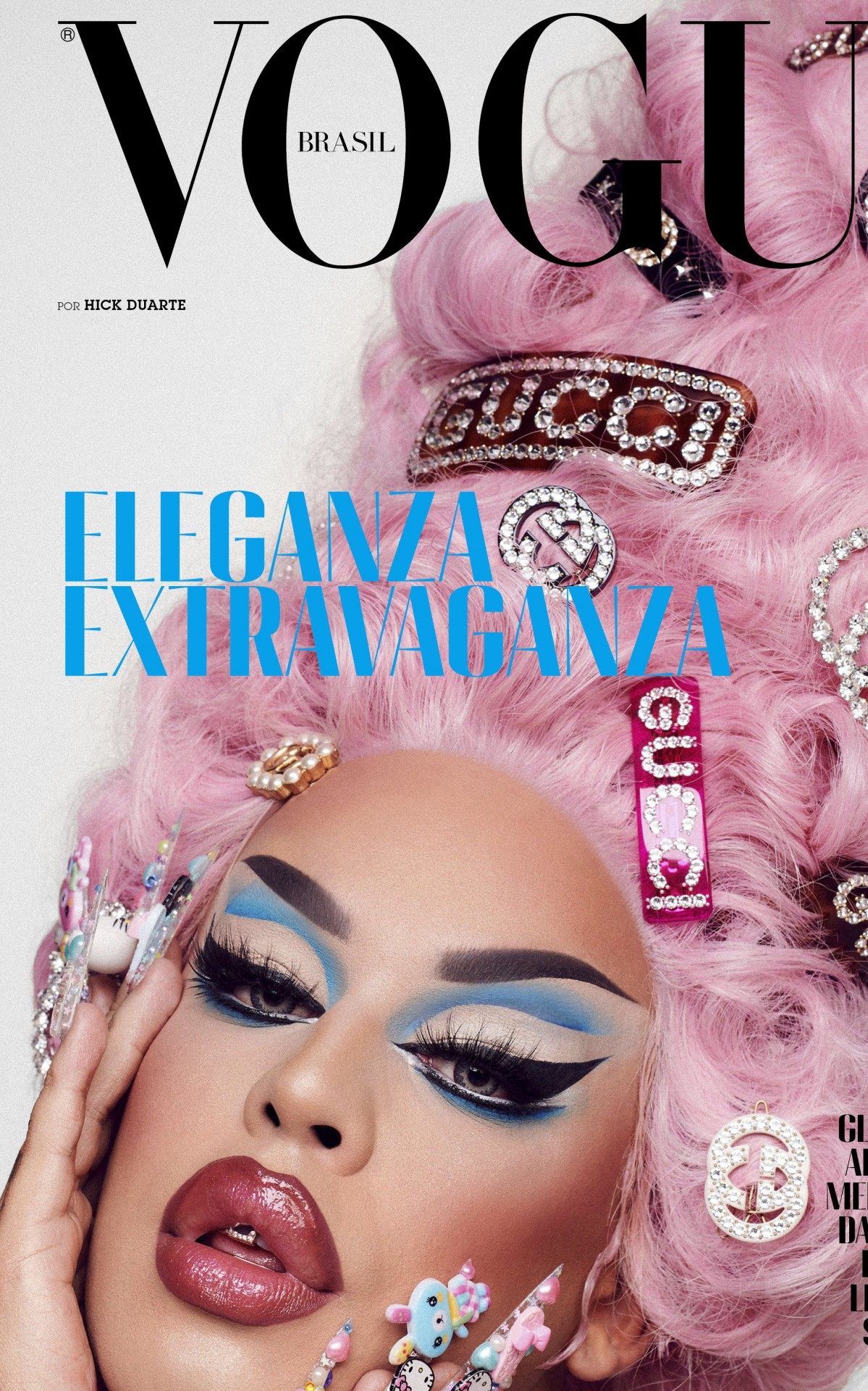 Gloria Groove na capa da Vogue