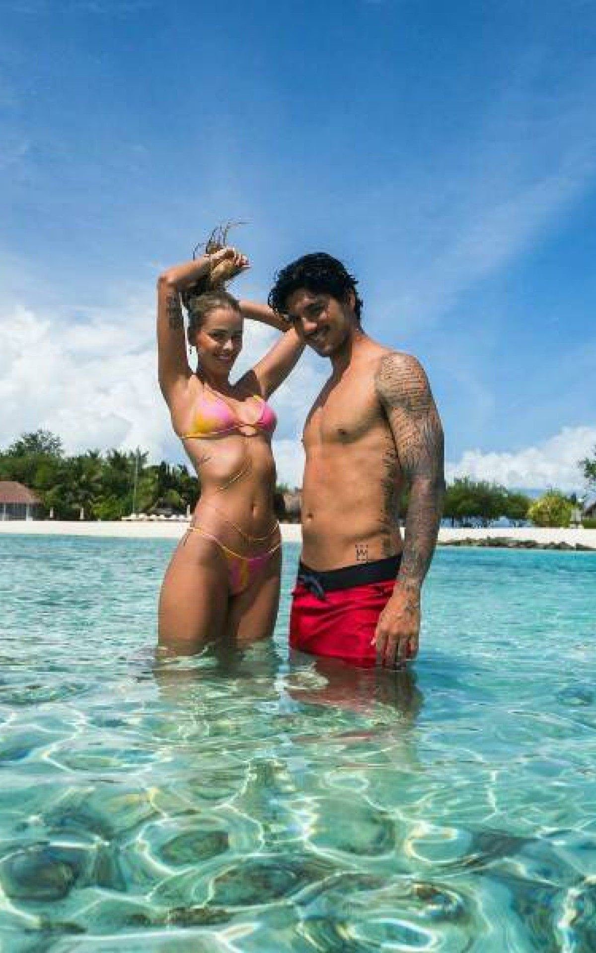 Yasmin Brunet e Gabriel Medina - reprodução - internet