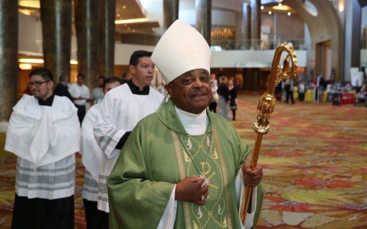 Wilton Gregory será primeiro cardeal americano nomeado desde 2016 - Reprodução Twitter