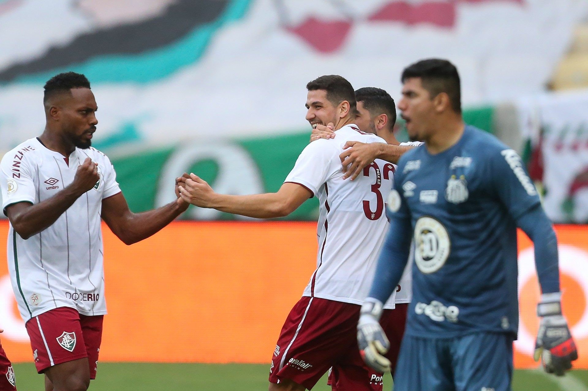 Fluminense derrotou o Santos por 3 a 1 - Daniel Castelo Branco