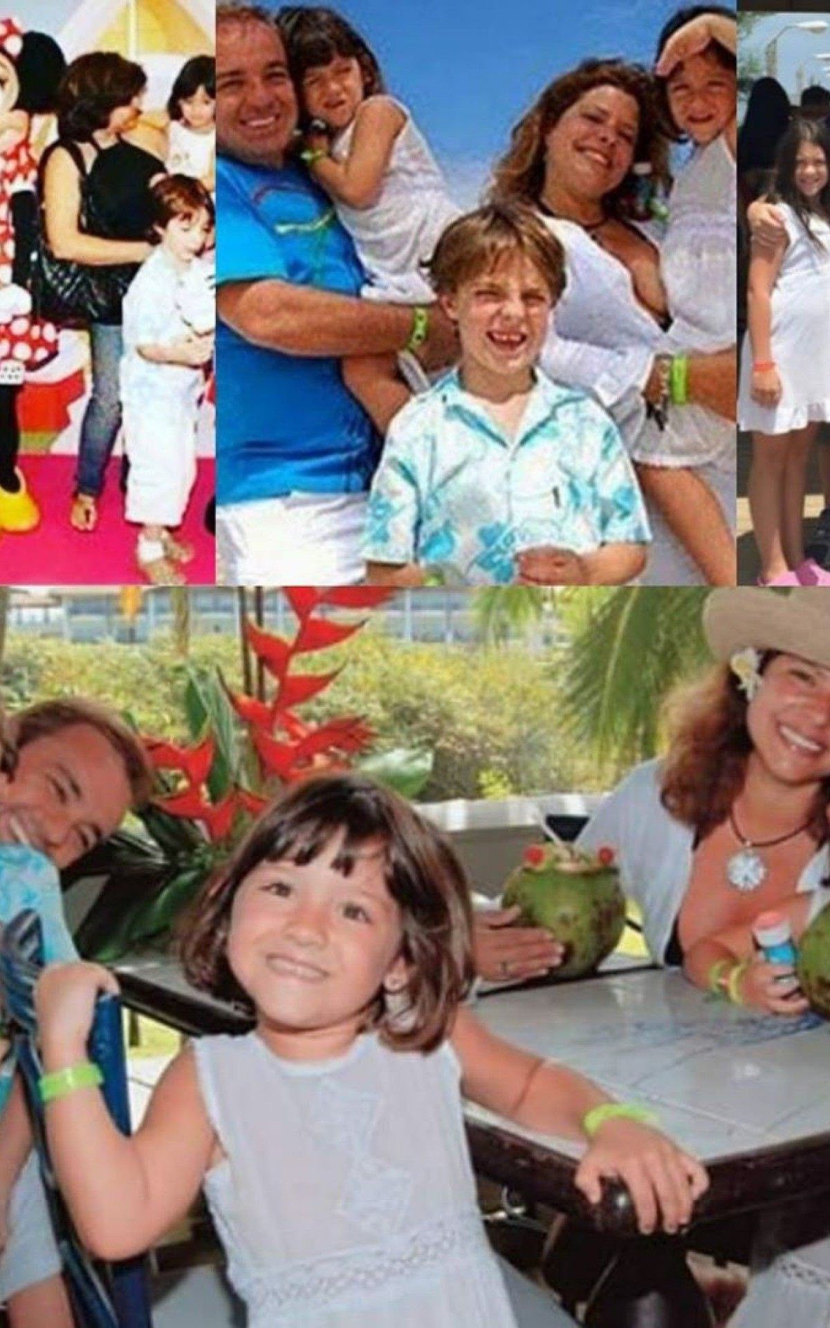 Rose Miriam Di Matteo posta fotos antigas de Gugu Liberato 