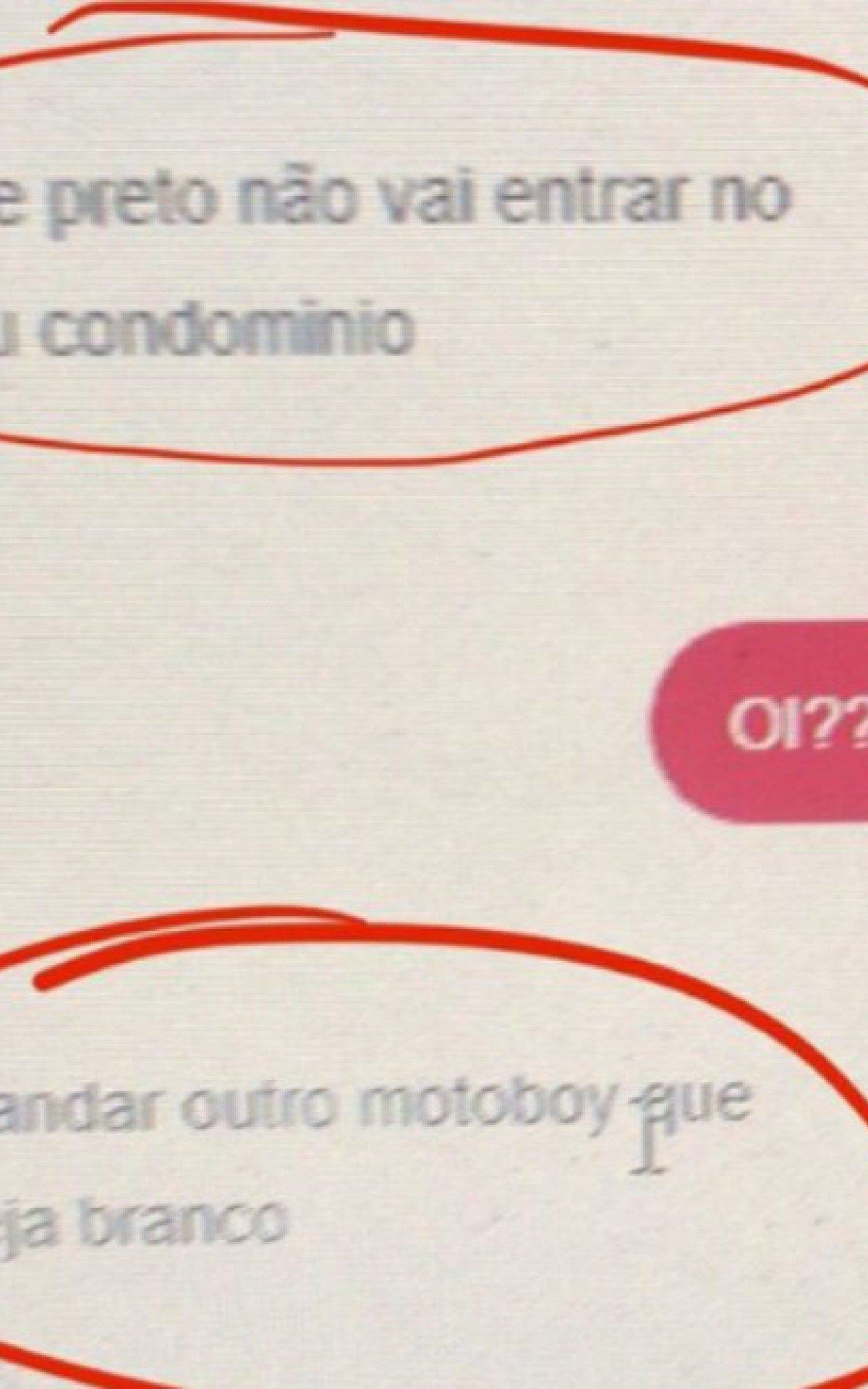 Hamburgueria de Goiânia denuncia racismo de cliente que não queria entregador preto em seu condomínio - Reprodução Twitter