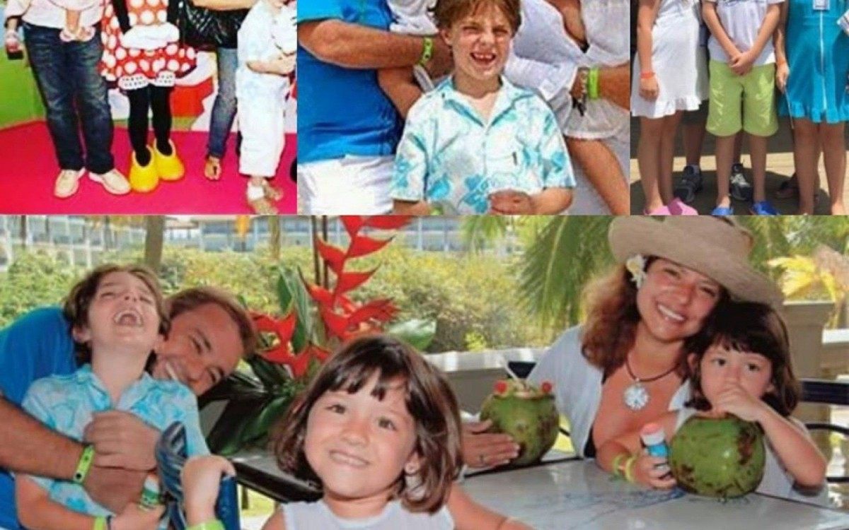 Rose Miriam Di Matteo posta fotos antigas de Gugu Liberato 