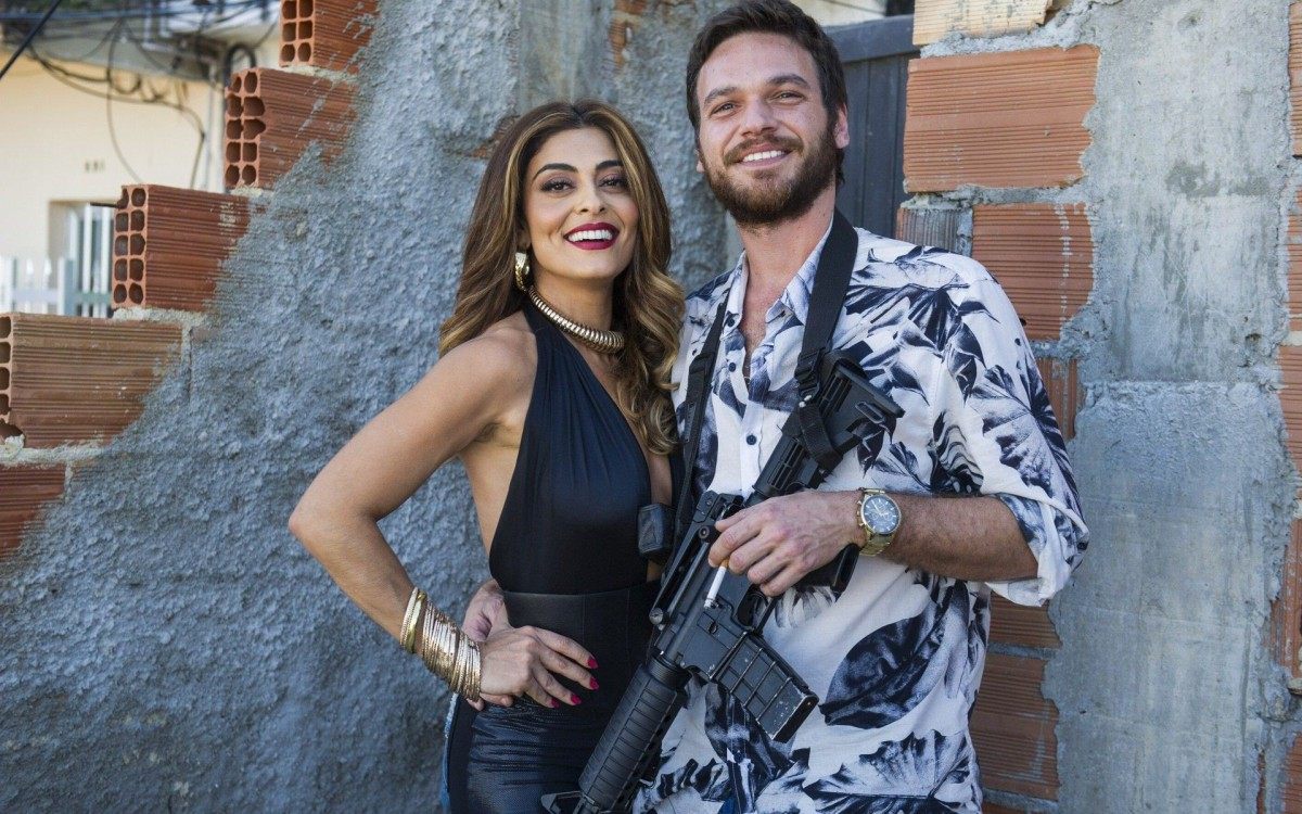 Bibi, vivida por Juliana Paes, e Rubinho, por Emilio Dantas: protagonismo