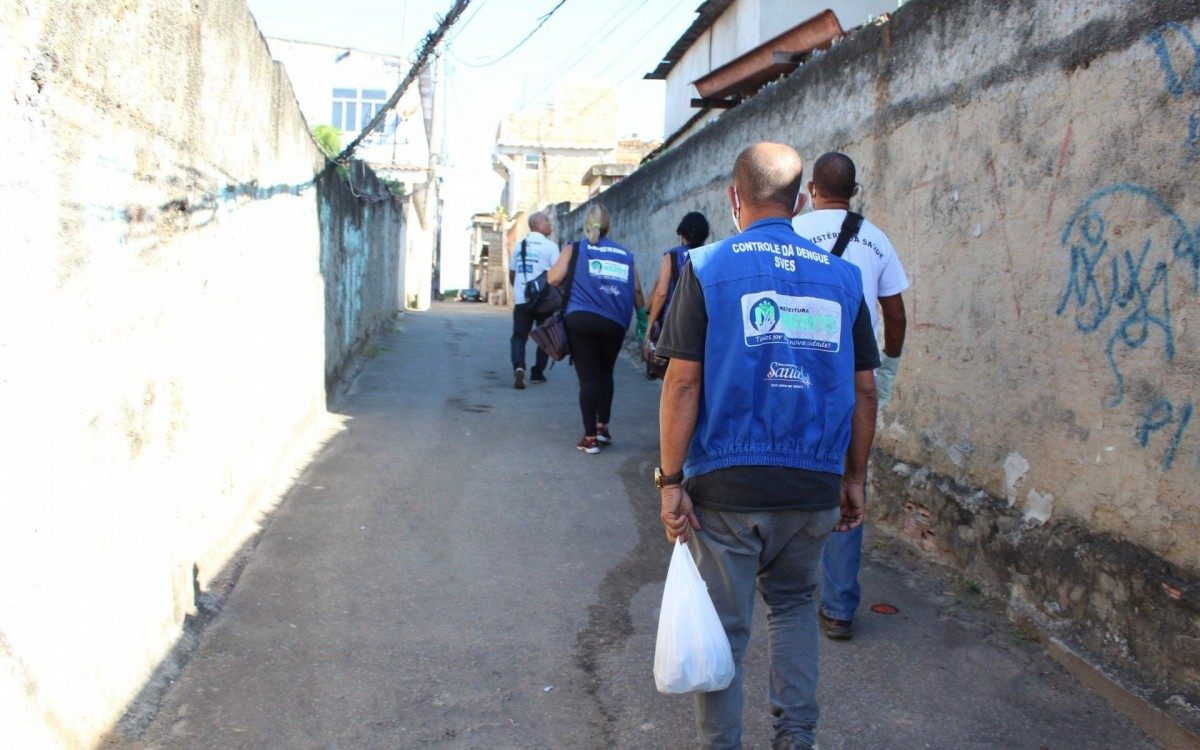 Vigil&acirc;ncia Sanit&aacute;ria realiza desratiza&ccedil;&atilde;o no bairro de &Eacute;den, em Meriti - Divulga&ccedil;&atilde;o/PMSJM