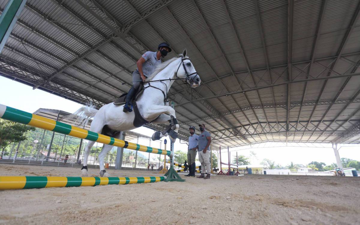 Estrutura conta com quadra poliesportiva, academia para terceira idade, cantina, auditório, brinquedos, escritórios, e a sede do Clube do Cavalo